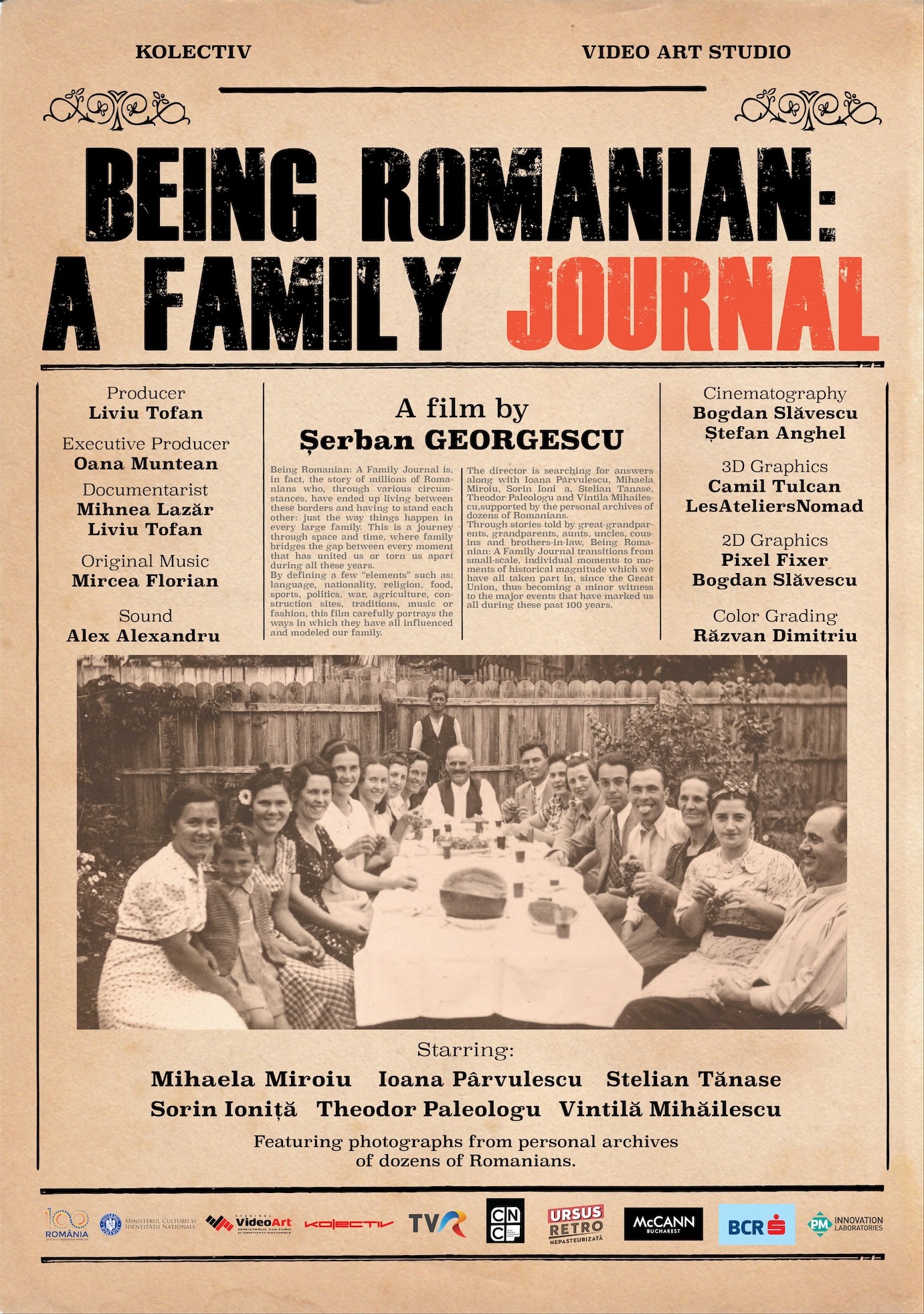 Being Romanian. A Family Journal - film poster